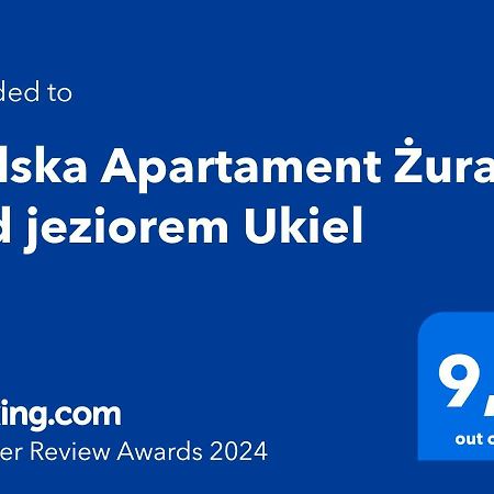 Sielska Apartament Zurawi Nad Jeziorem Ukiel Apartment Olsztyn  Exterior photo